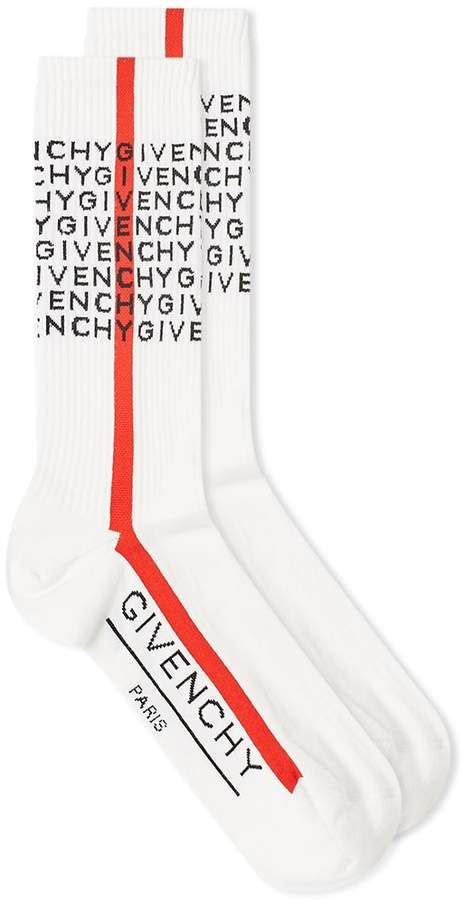 givenchy socks red|Givenchy socks for boys.